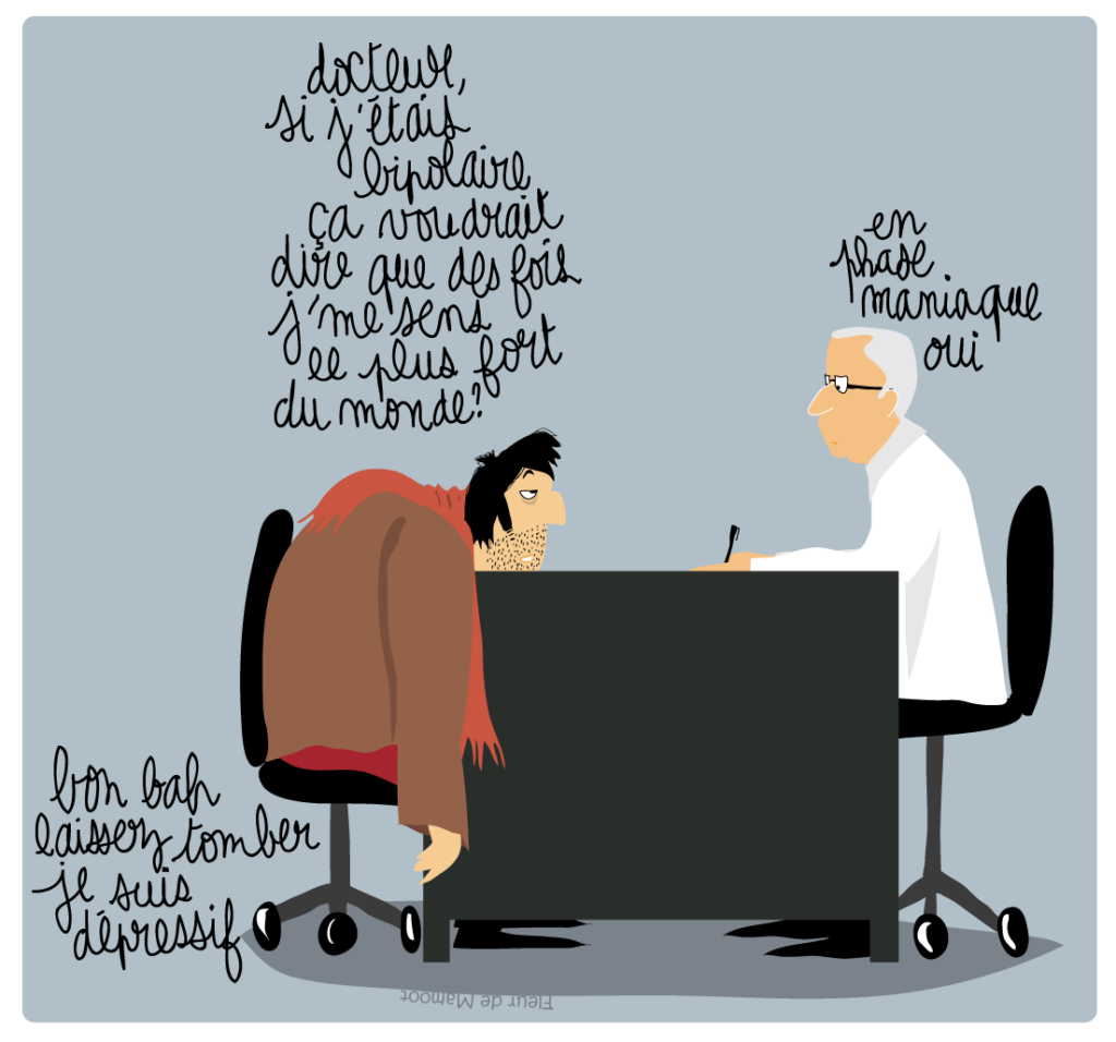 dessin humour presse bipolaire