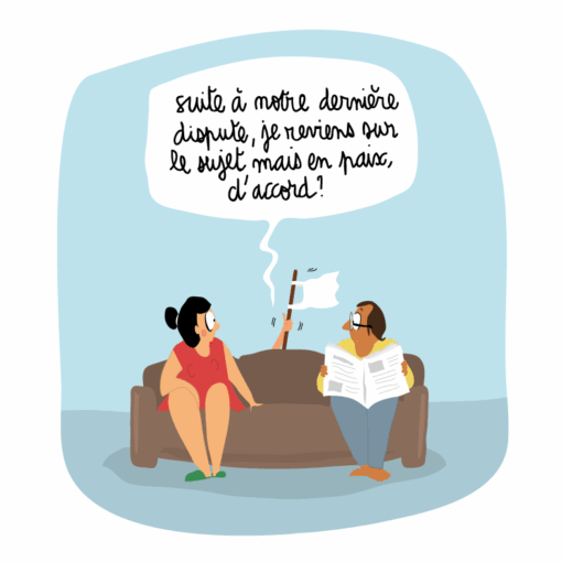 Dispute avec les parents