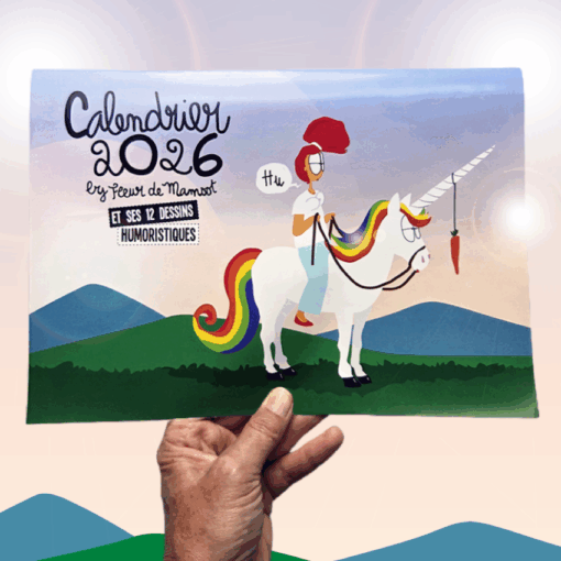 Le Calendrier Fleur de Mamoot 2026 est en ligne !