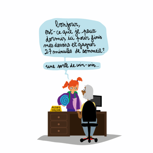 Le sommeil au collège